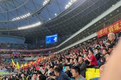 球迷狂欢！现场支持球队意气风发
